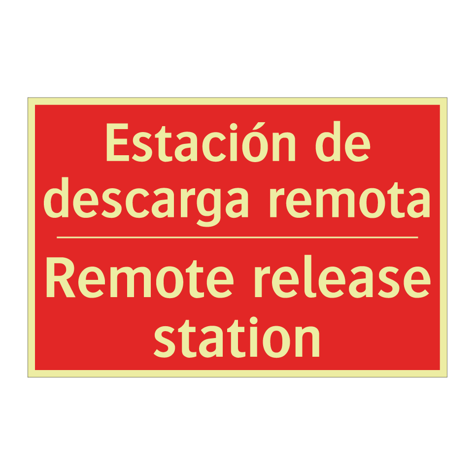 Estación de descarga remota - Remote release station