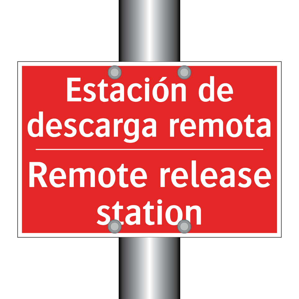 Estación de descarga remota - Remote release station