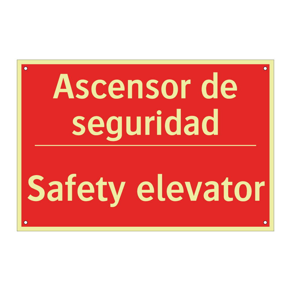Ascensor de seguridad - Safety elevator