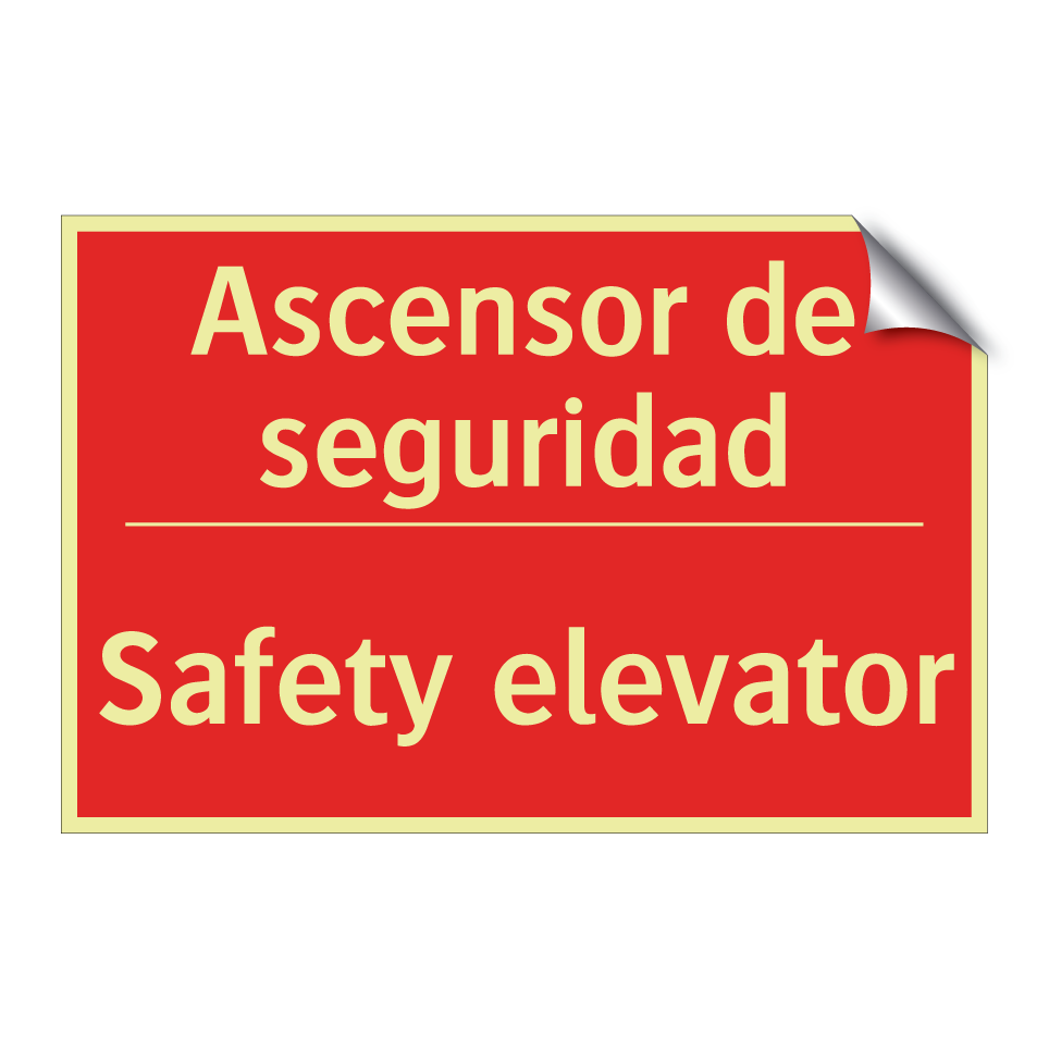 Ascensor de seguridad - Safety elevator