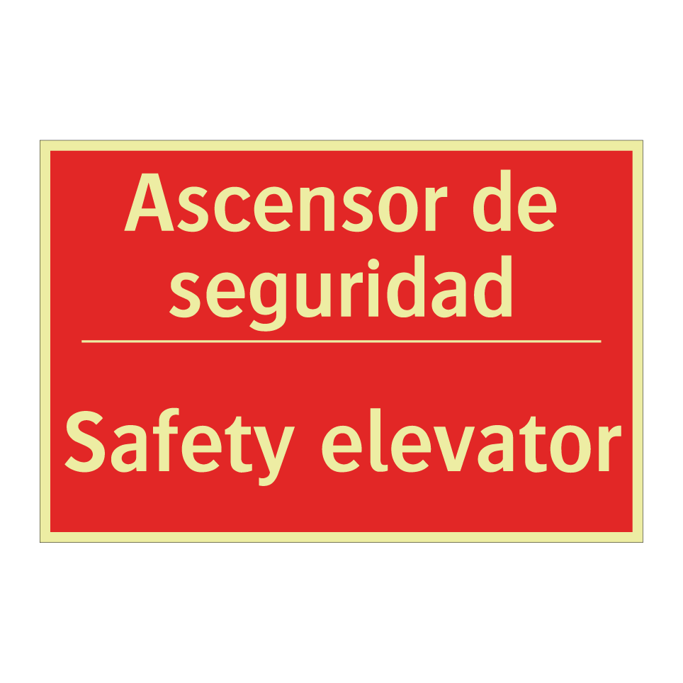 Ascensor de seguridad - Safety elevator