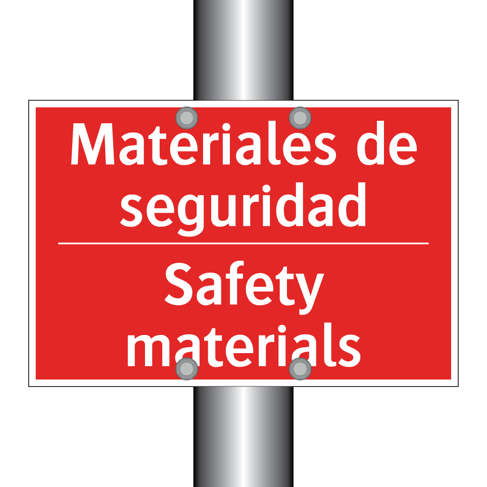 Materiales de seguridad - Safety materials