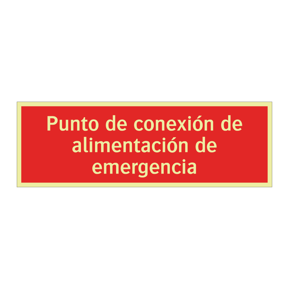 Punto de conexión de alimentación de emergencia