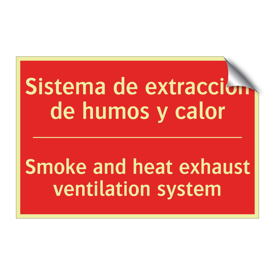 Sistema de extracción de /.../ - Smoke and heat exhaust /.../