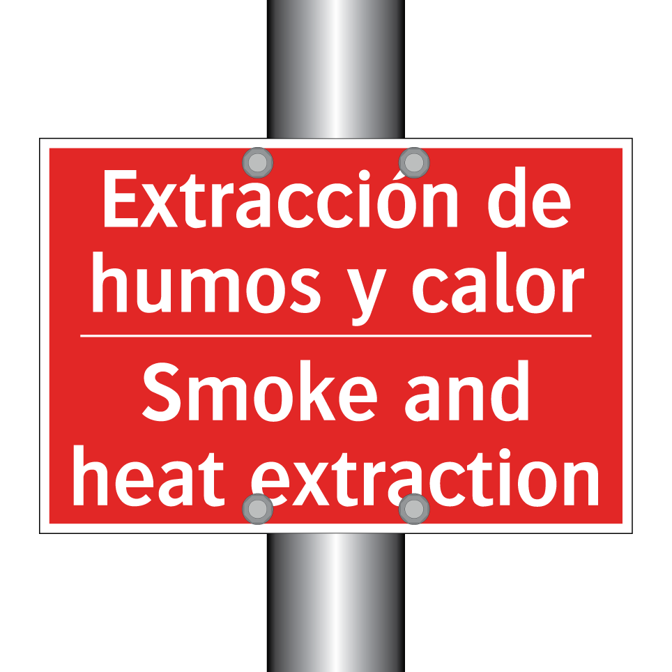 Extracción de humos y calor - Smoke and heat extraction