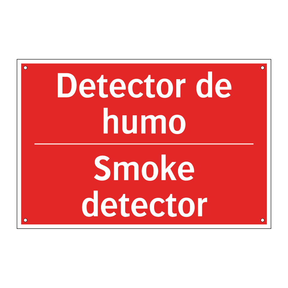 Detector de humo - Smoke detector