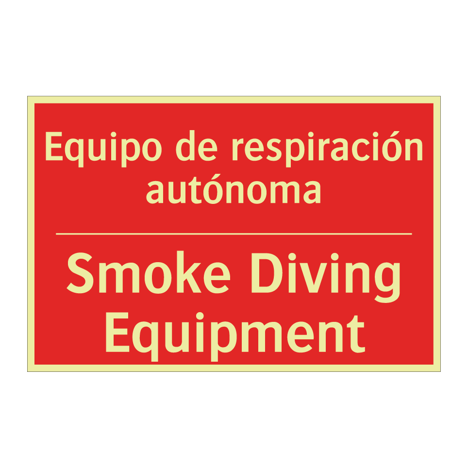 Equipo de respiración autónoma - Smoke Diving Equipment