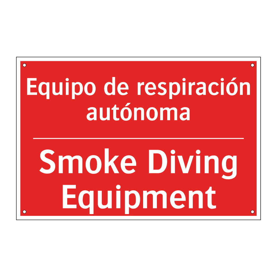Equipo de respiración autónoma - Smoke Diving Equipment