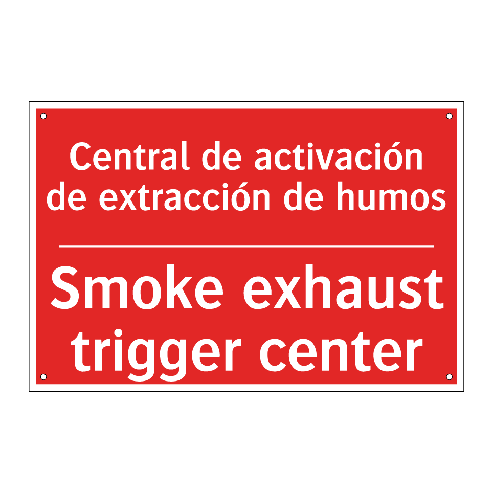 Central de activación de /.../ - Smoke exhaust trigger center