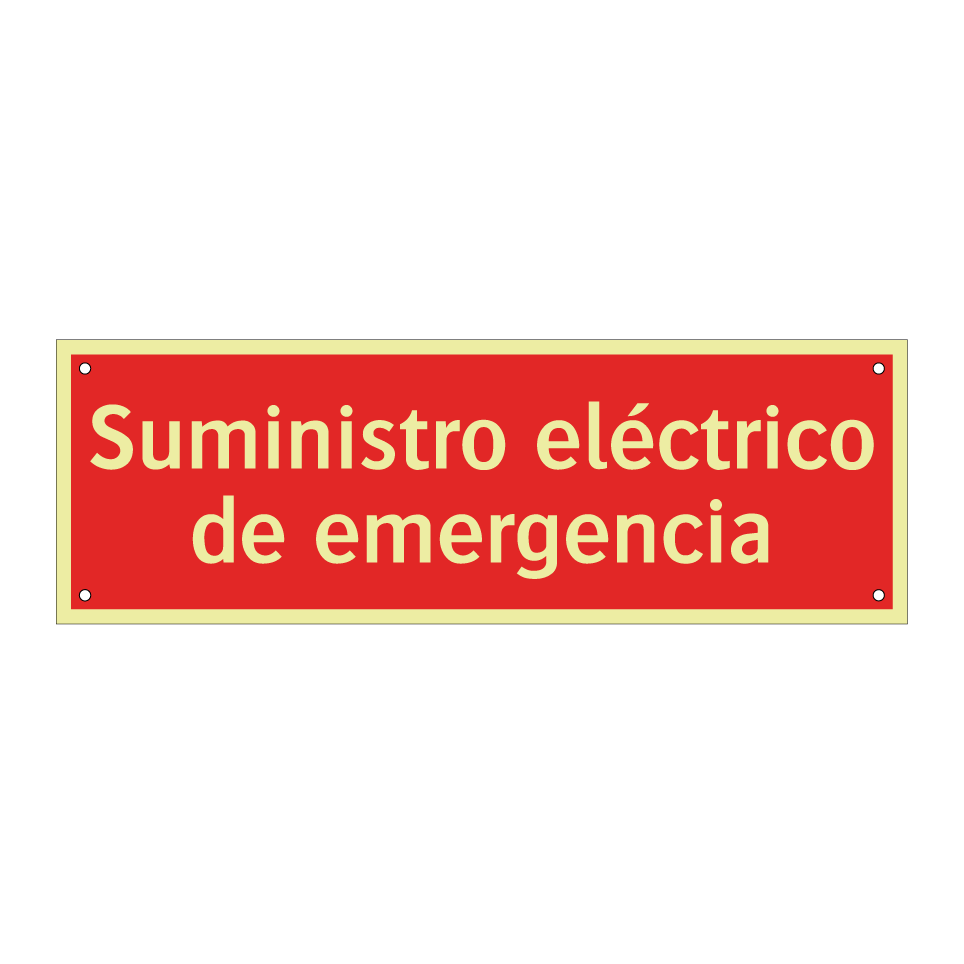 Suministro eléctrico de emergencia