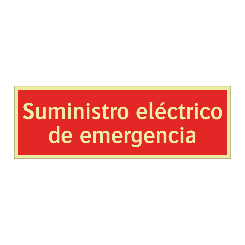 Suministro eléctrico de emergencia