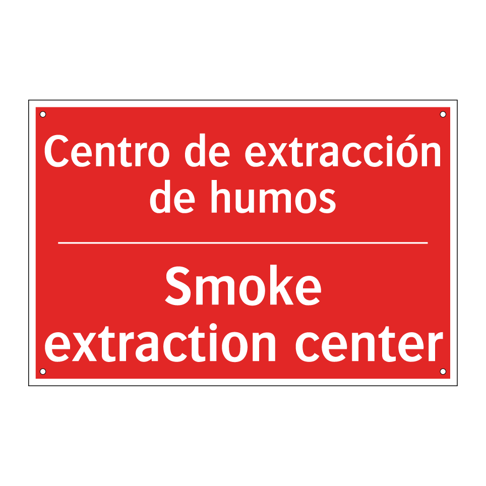 Centro de extracción de humos - Smoke extraction center