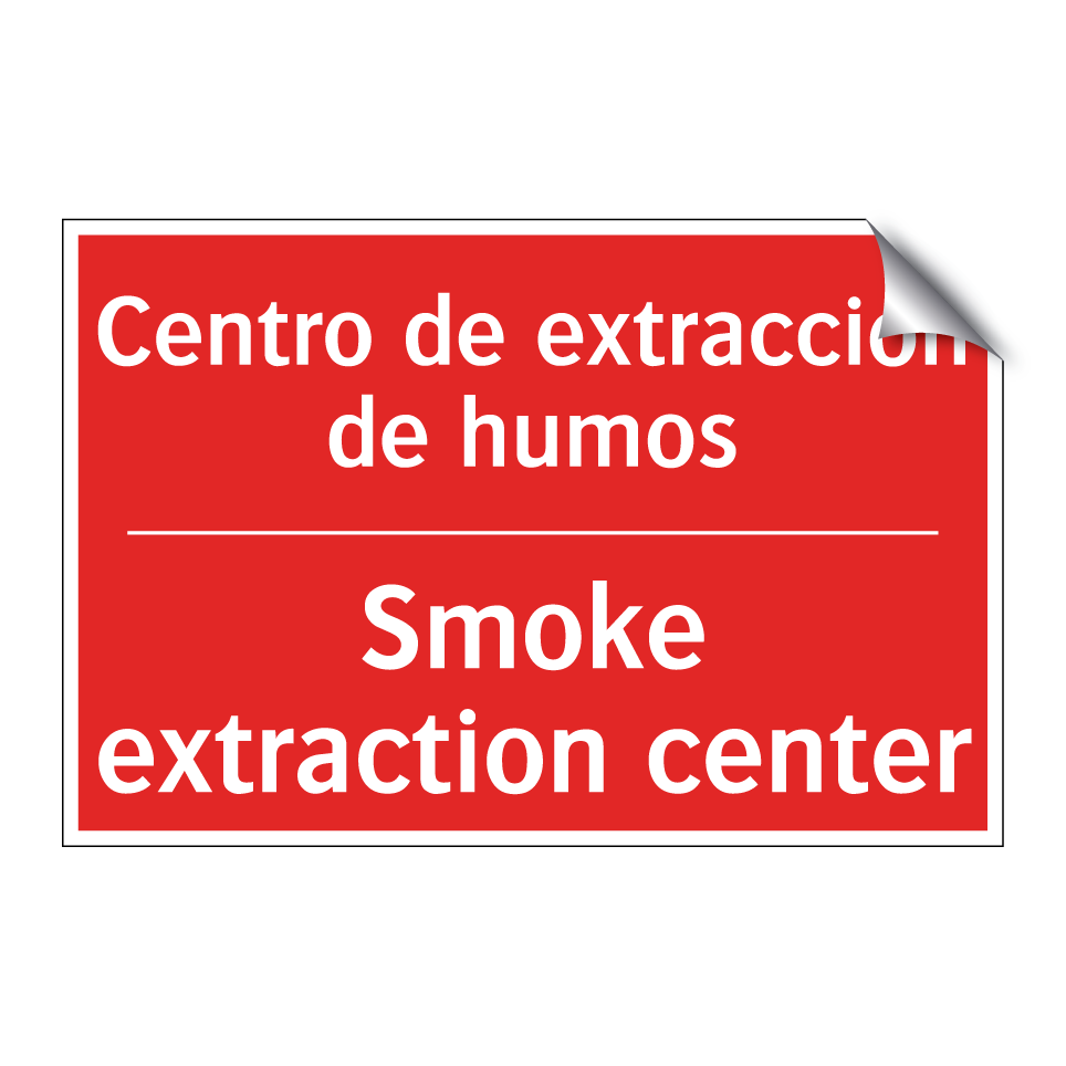 Centro de extracción de humos - Smoke extraction center