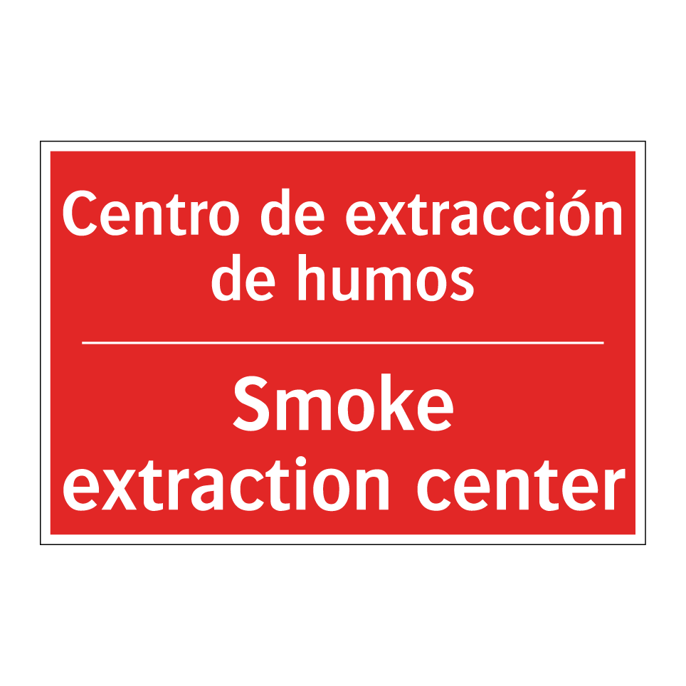 Centro de extracción de humos - Smoke extraction center
