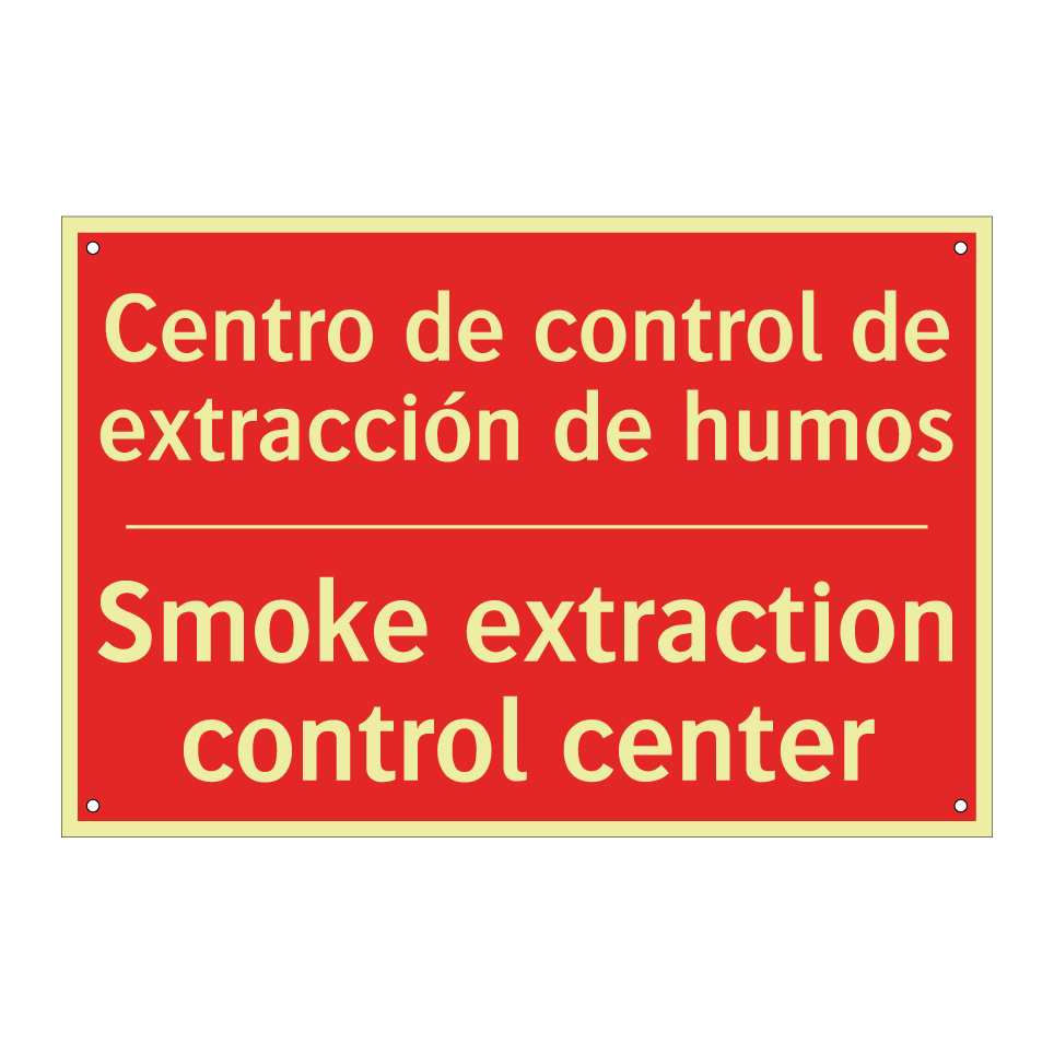 Centro de control de /.../ - Smoke extraction control /.../