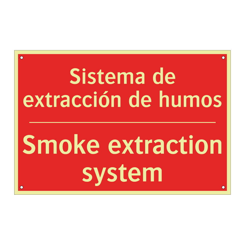 Sistema de extracción de humos - Smoke extraction system