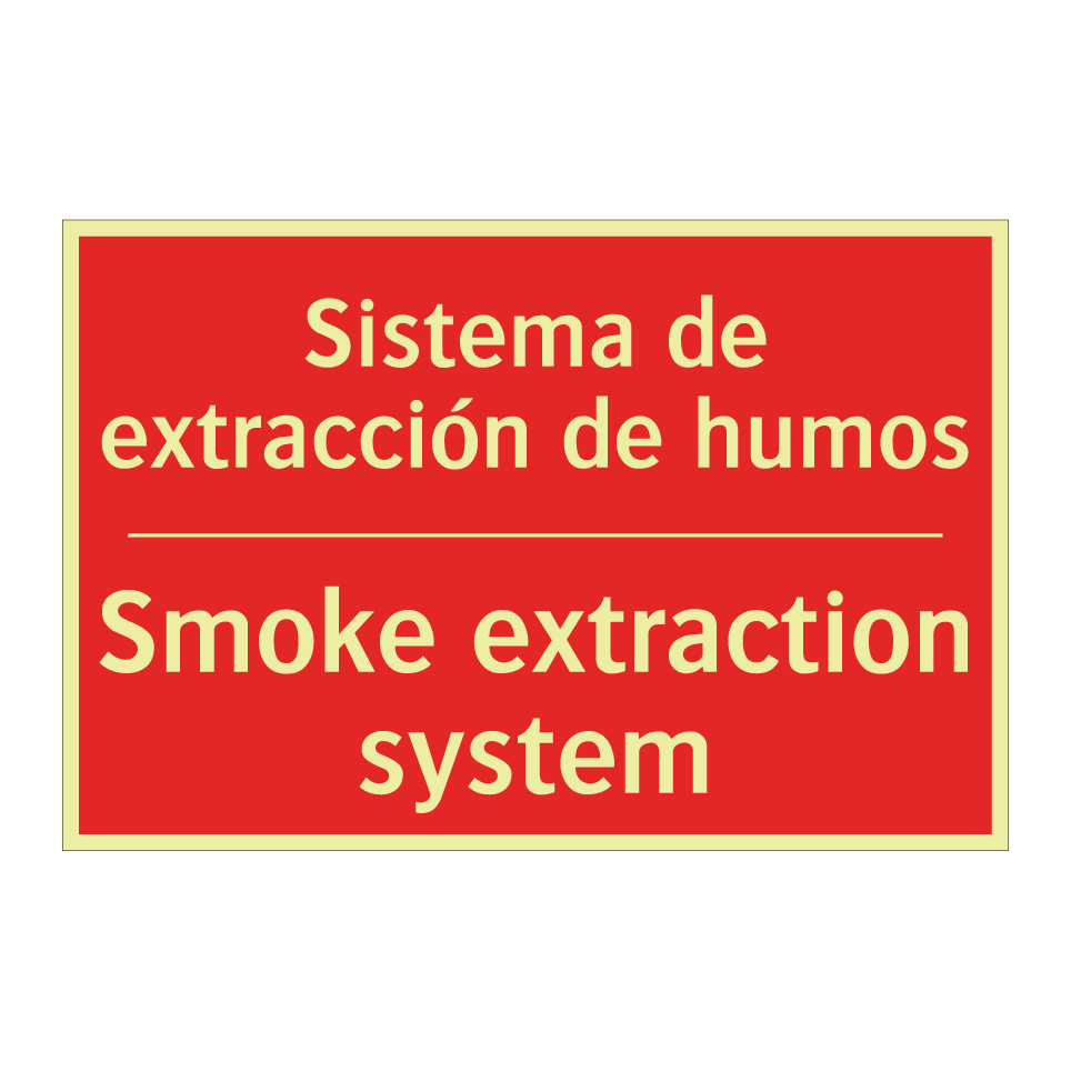 Sistema de extracción de humos - Smoke extraction system