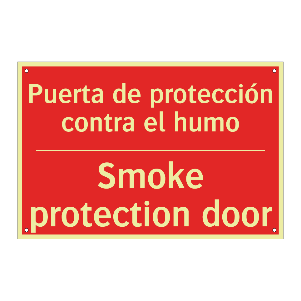 Puerta de protección contra /.../ - Smoke protection door