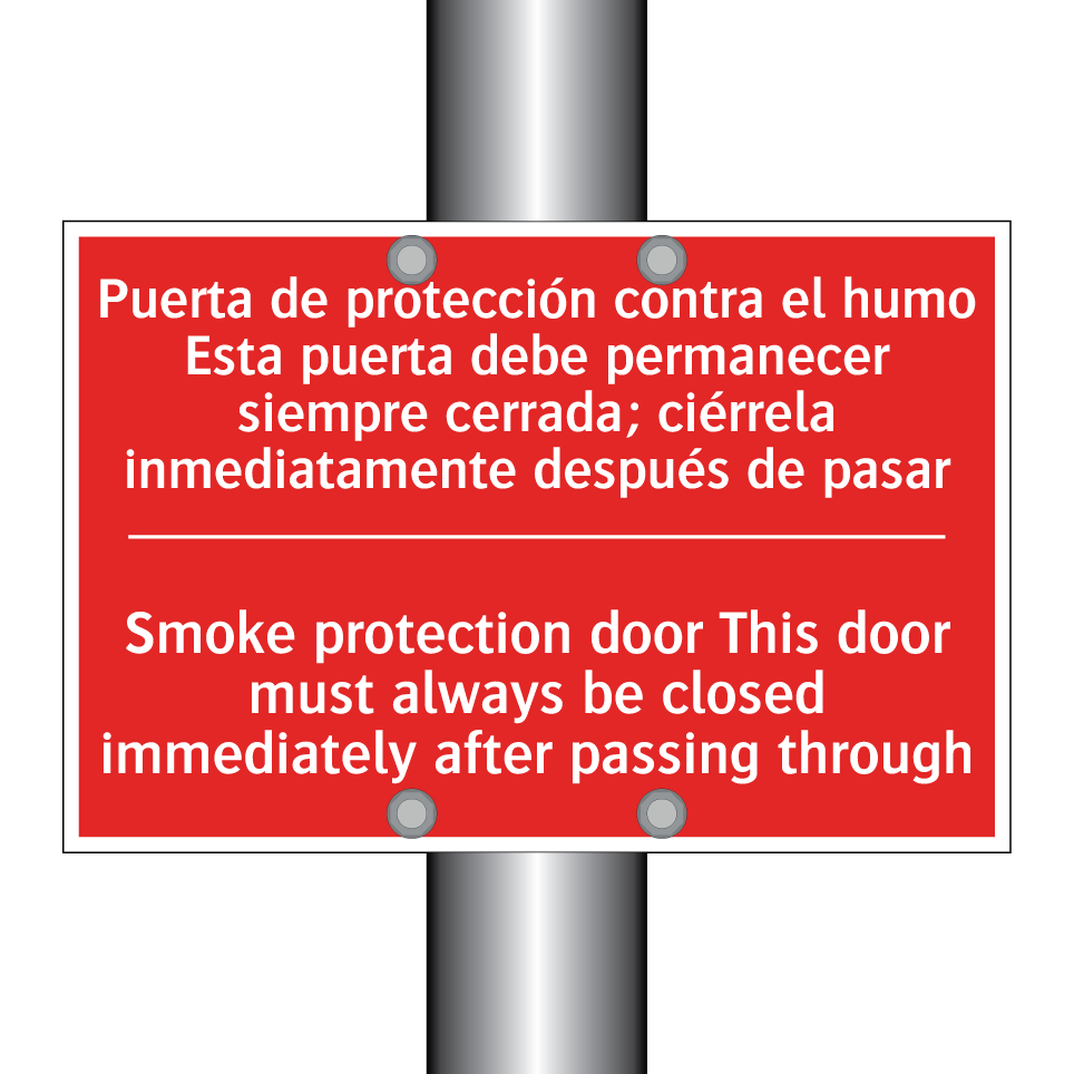 Puerta de protección contra /.../ - Smoke protection door This /.../