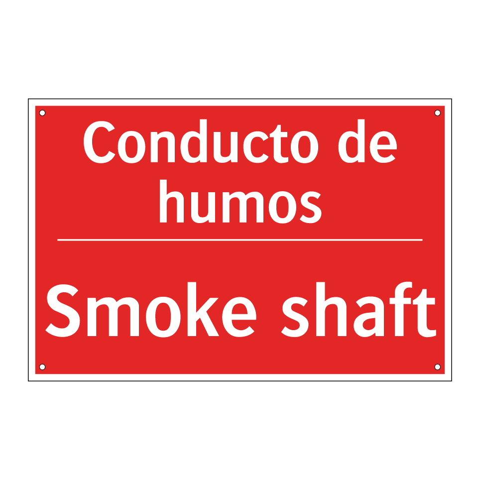Conducto de humos - Smoke shaft
