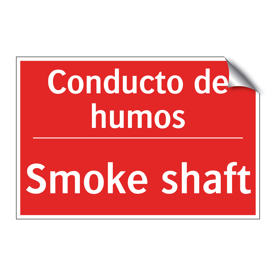 Conducto de humos - Smoke shaft