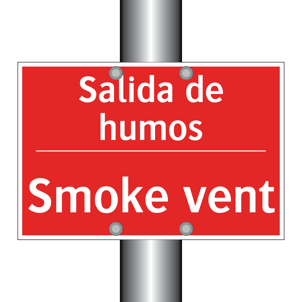 Salida de humos - Smoke vent