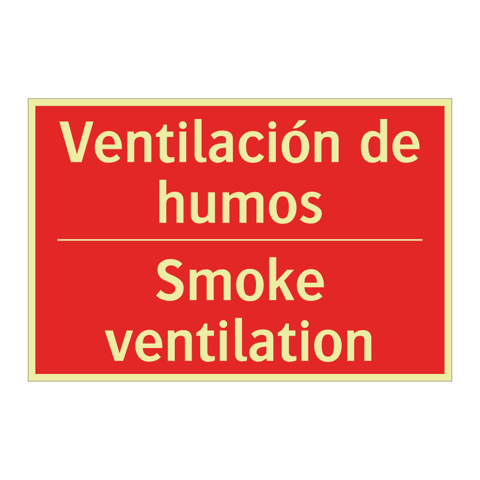 Ventilación de humos - Smoke ventilation