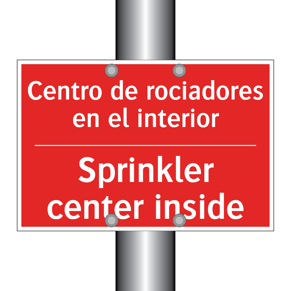 Centro de rociadores en el /.../ - Sprinkler center inside