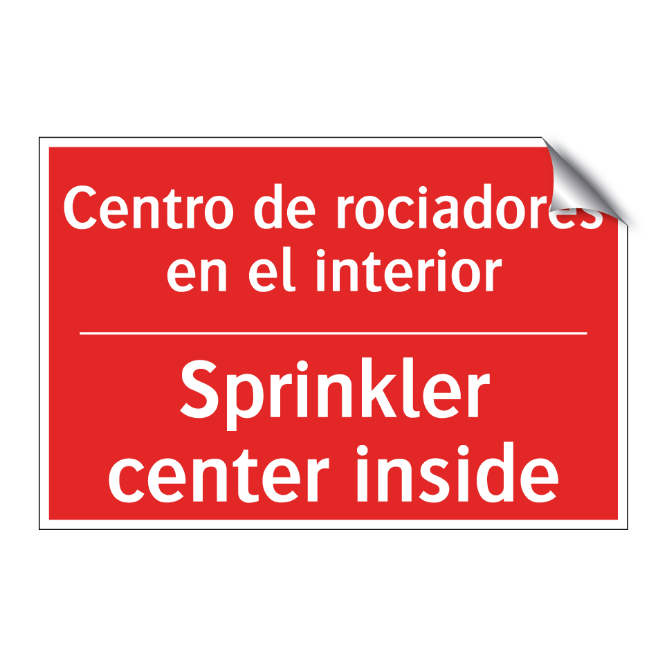 Centro de rociadores en el /.../ - Sprinkler center inside