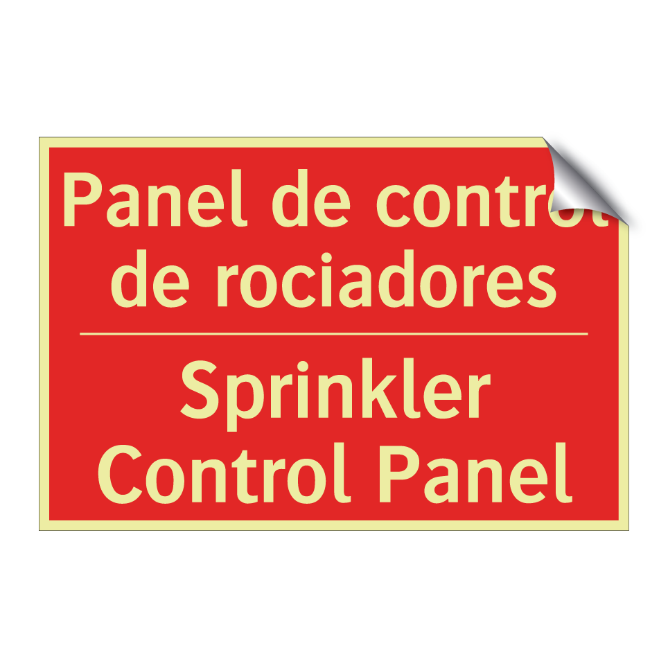 Panel de control de rociadores - Sprinkler Control Panel