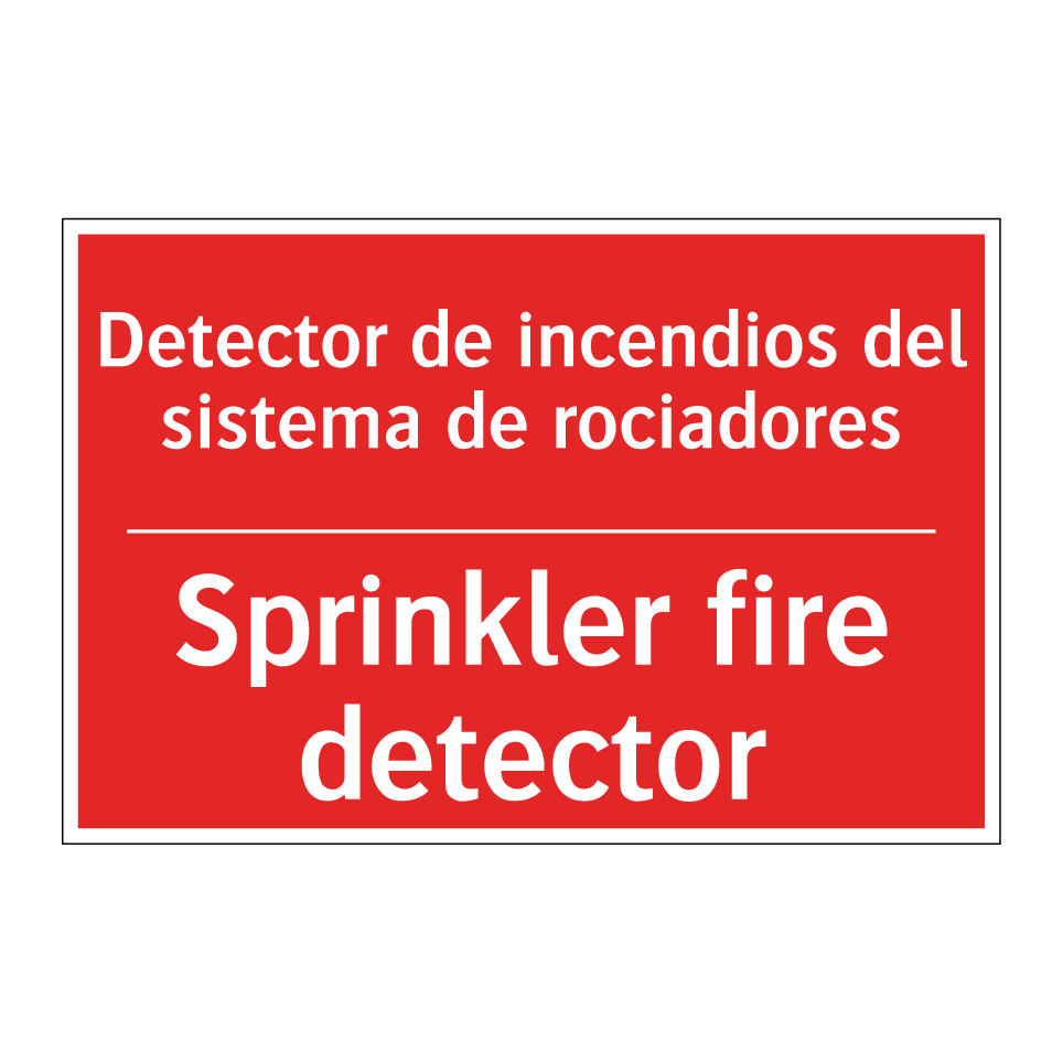 Detector de incendios del /.../ - Sprinkler fire detector