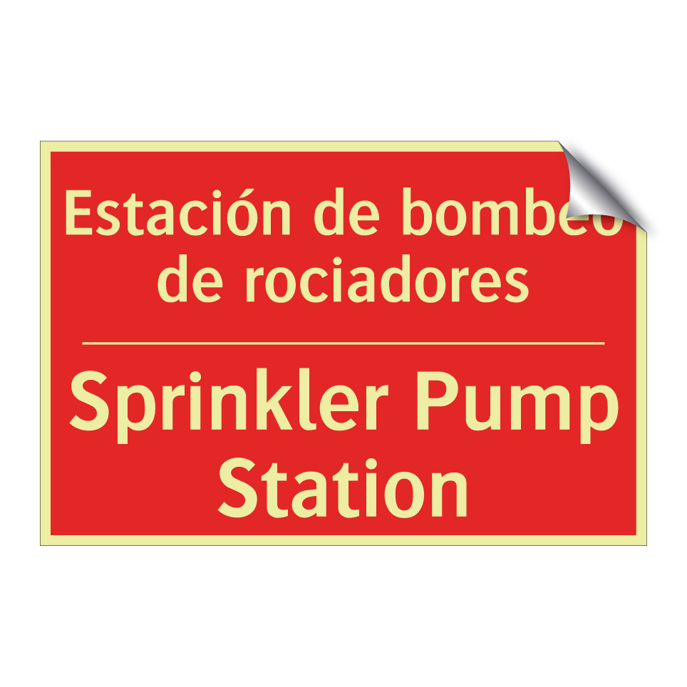 Estación de bombeo de /.../ - Sprinkler Pump Station