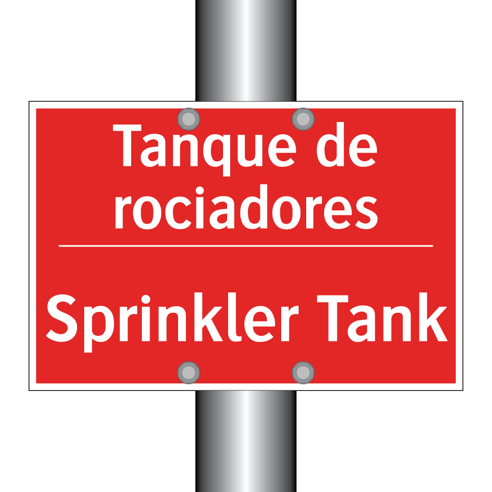 Tanque de rociadores - Sprinkler Tank