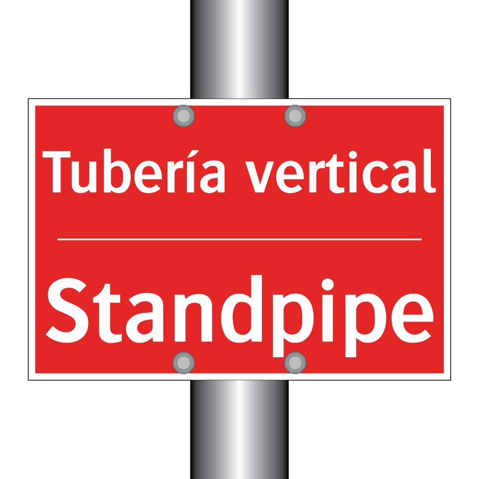 Tubería vertical - Standpipe