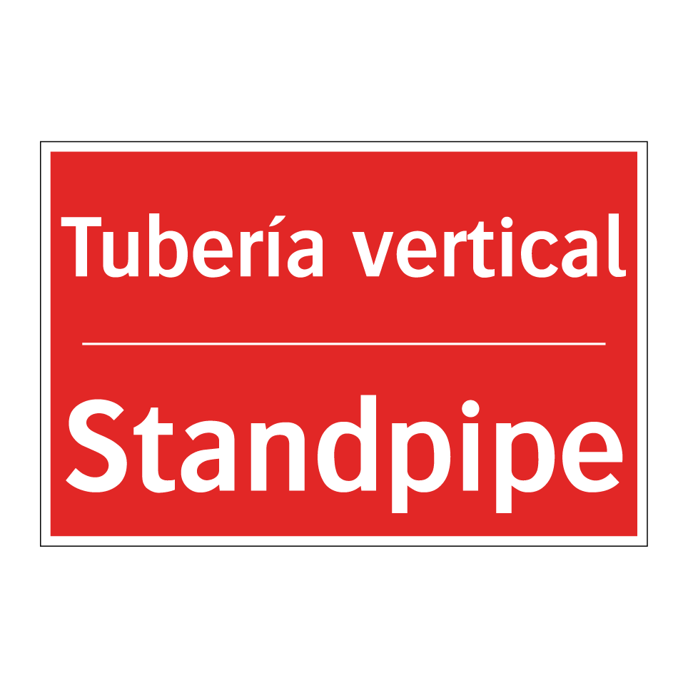 Tubería vertical - Standpipe