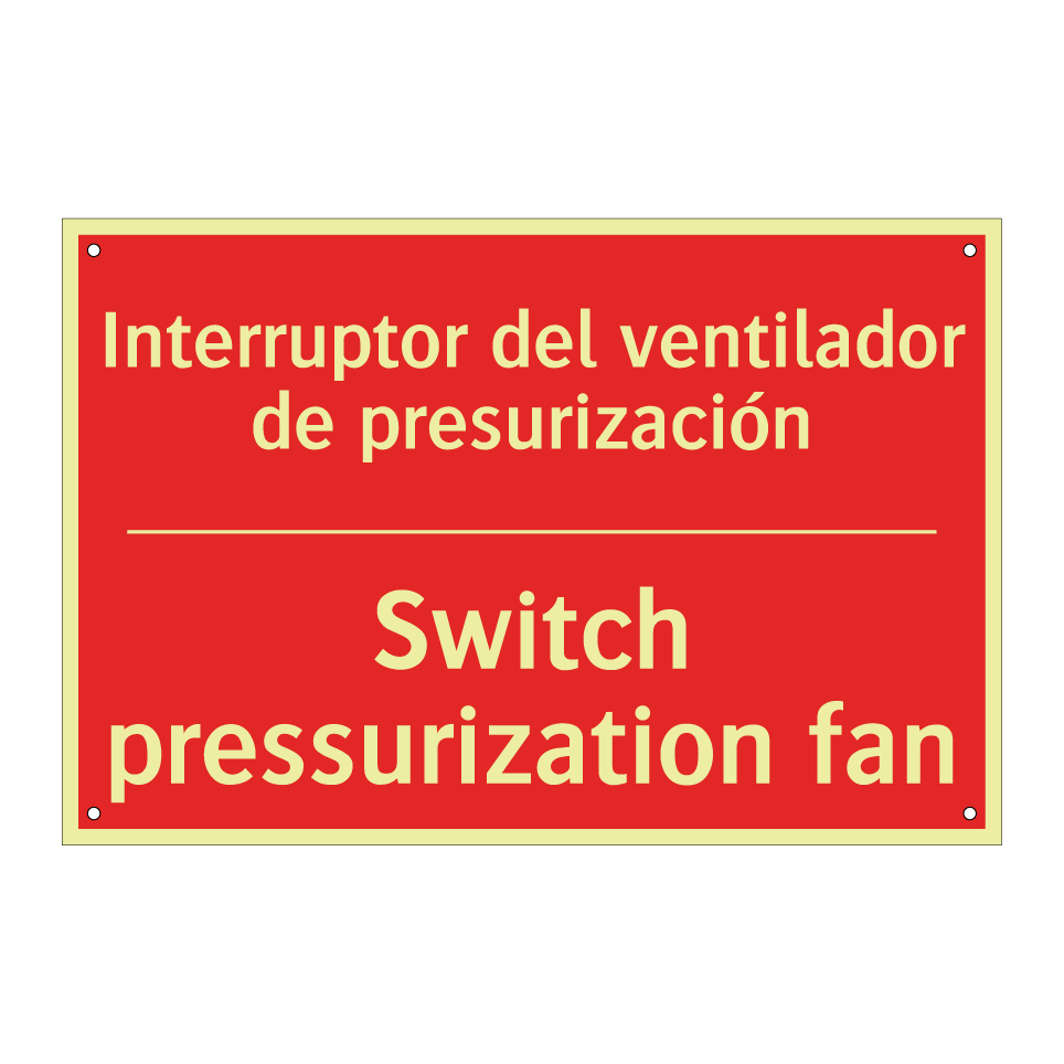 Interruptor del ventilador de /.../ - Switch pressurization fan