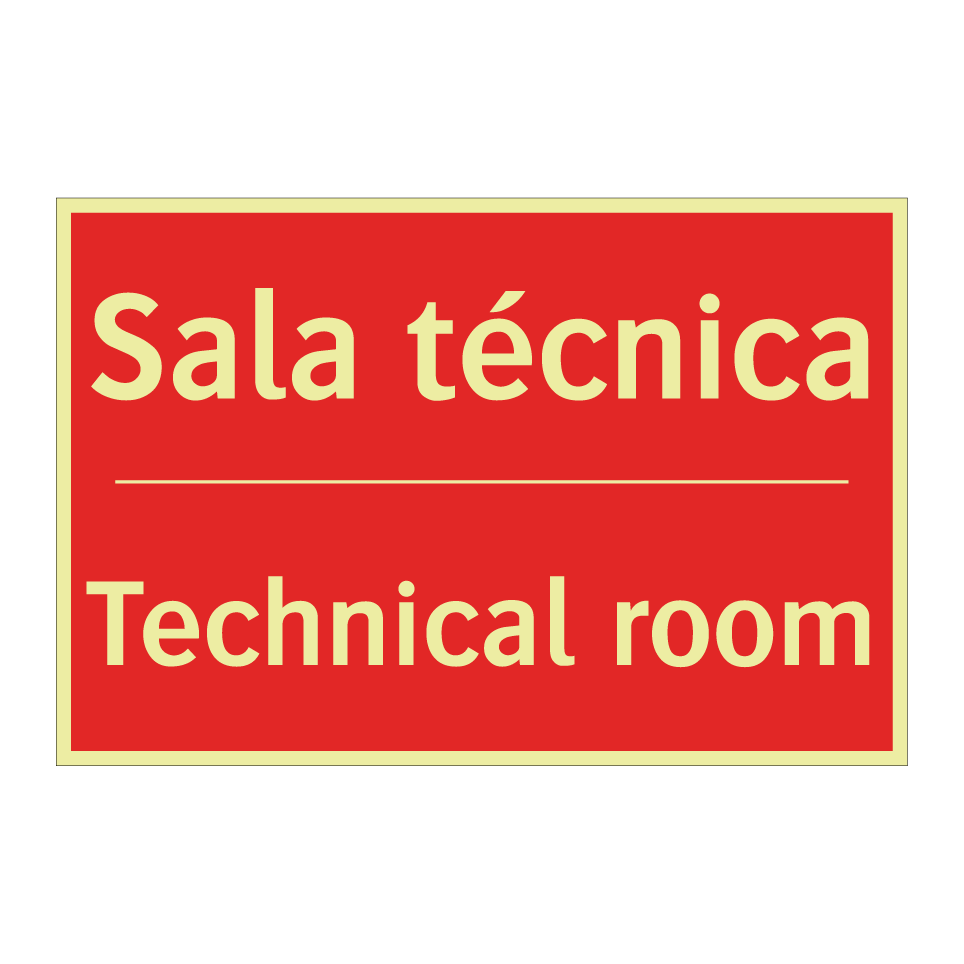 Sala técnica - Technical room
