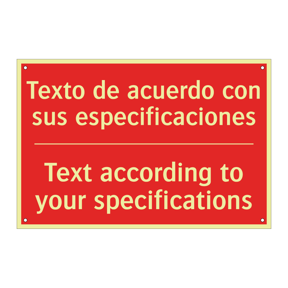 Texto de acuerdo con sus /.../ - Text according to your /.../