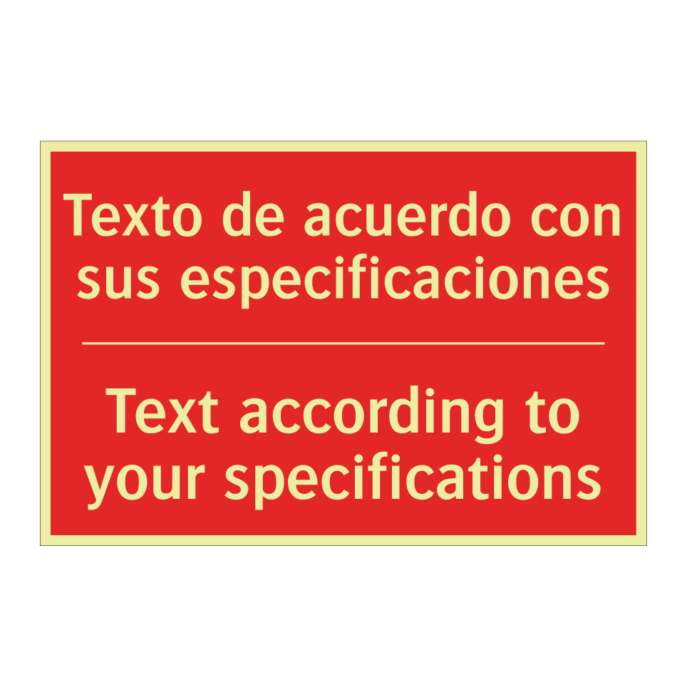 Texto de acuerdo con sus /.../ - Text according to your /.../