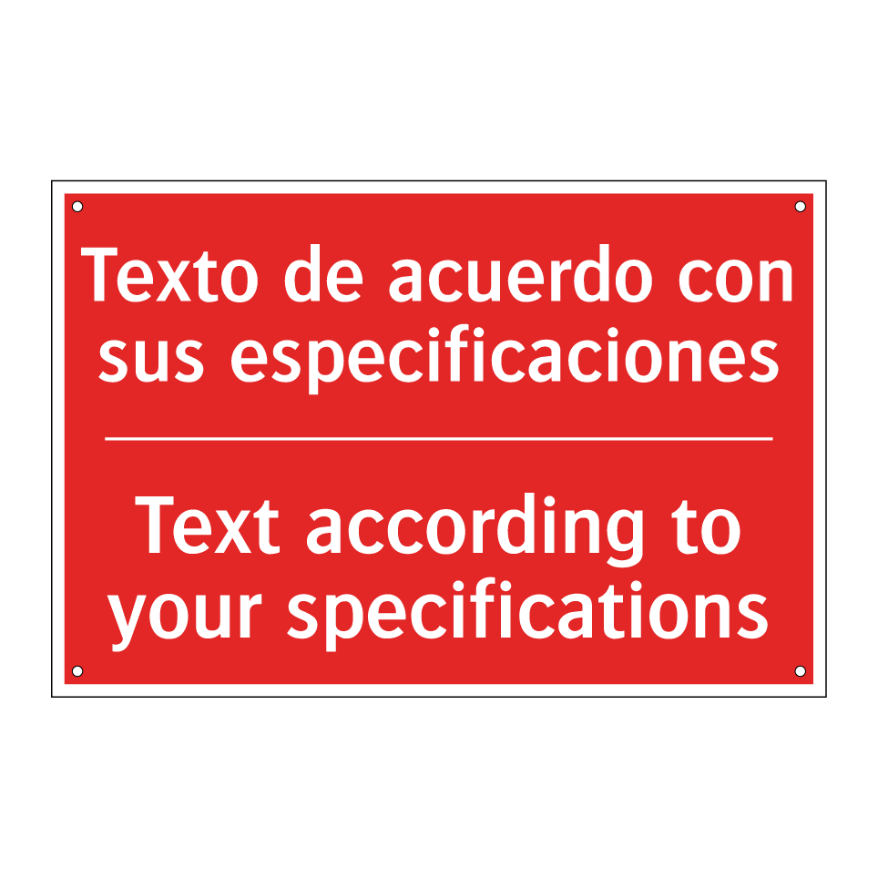 Texto de acuerdo con sus /.../ - Text according to your /.../