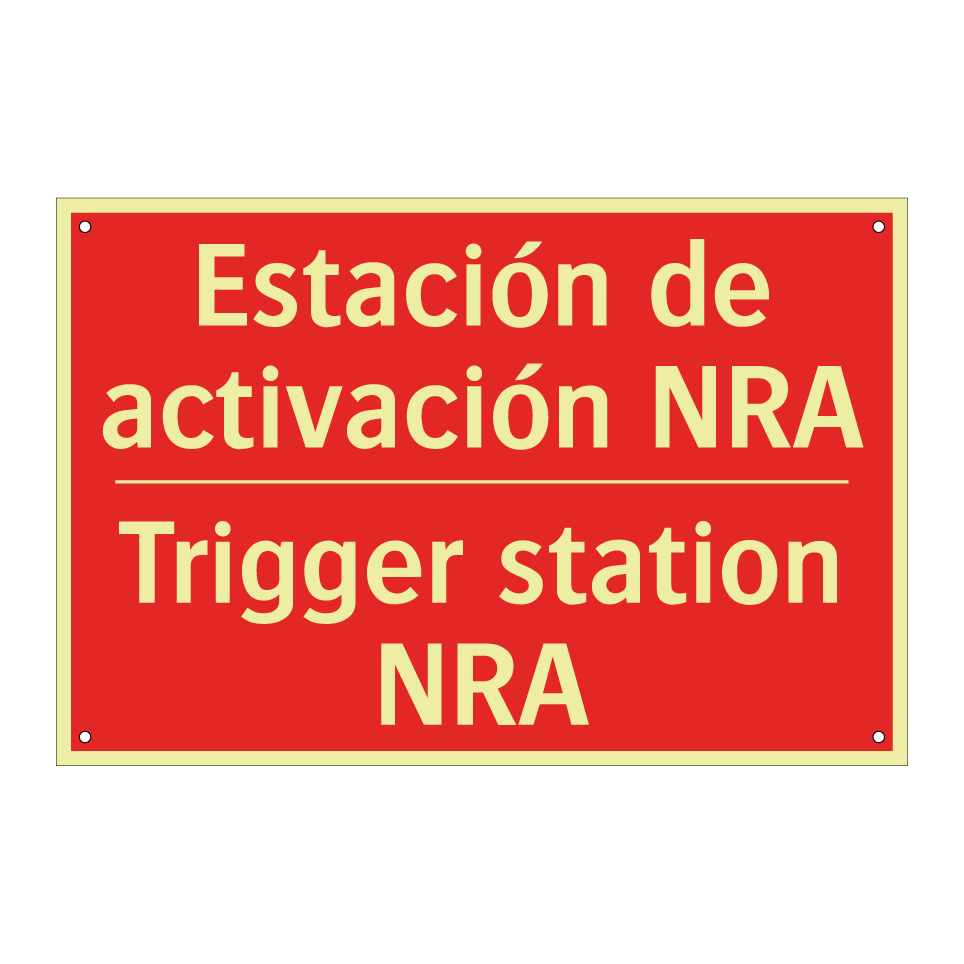 Estación de activación NRA - Trigger station NRA