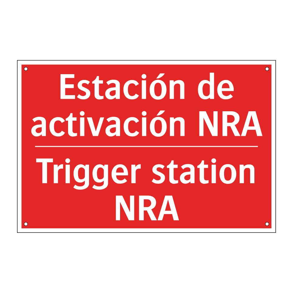 Estación de activación NRA - Trigger station NRA