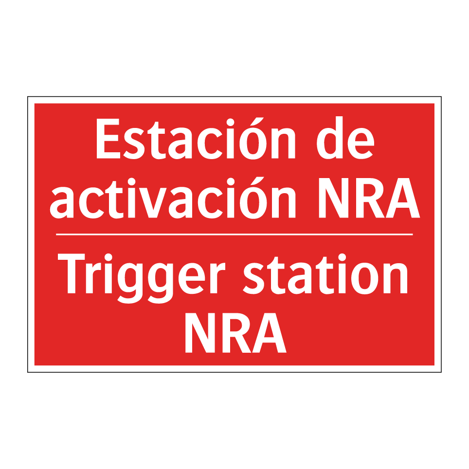 Estación de activación NRA - Trigger station NRA