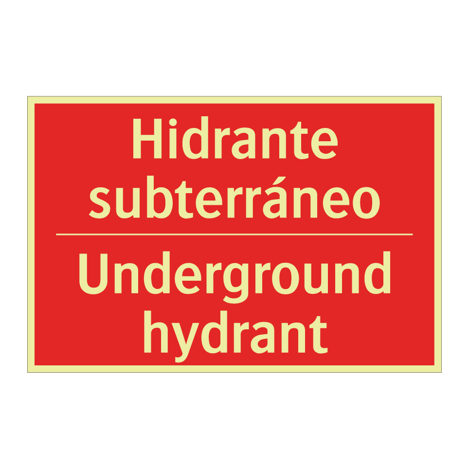 Hidrante subterráneo - Underground hydrant