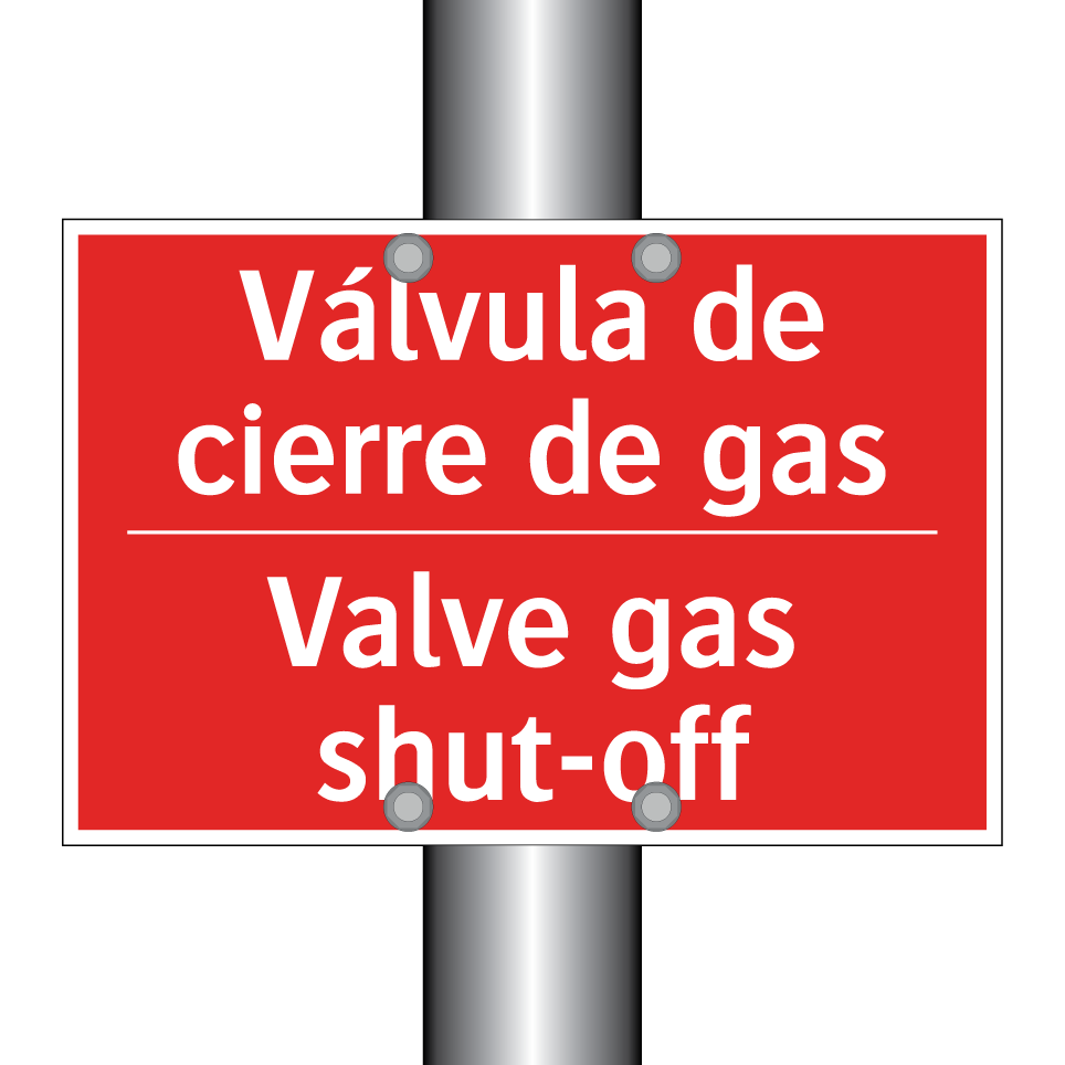 Válvula de cierre de gas - Valve gas shut-off