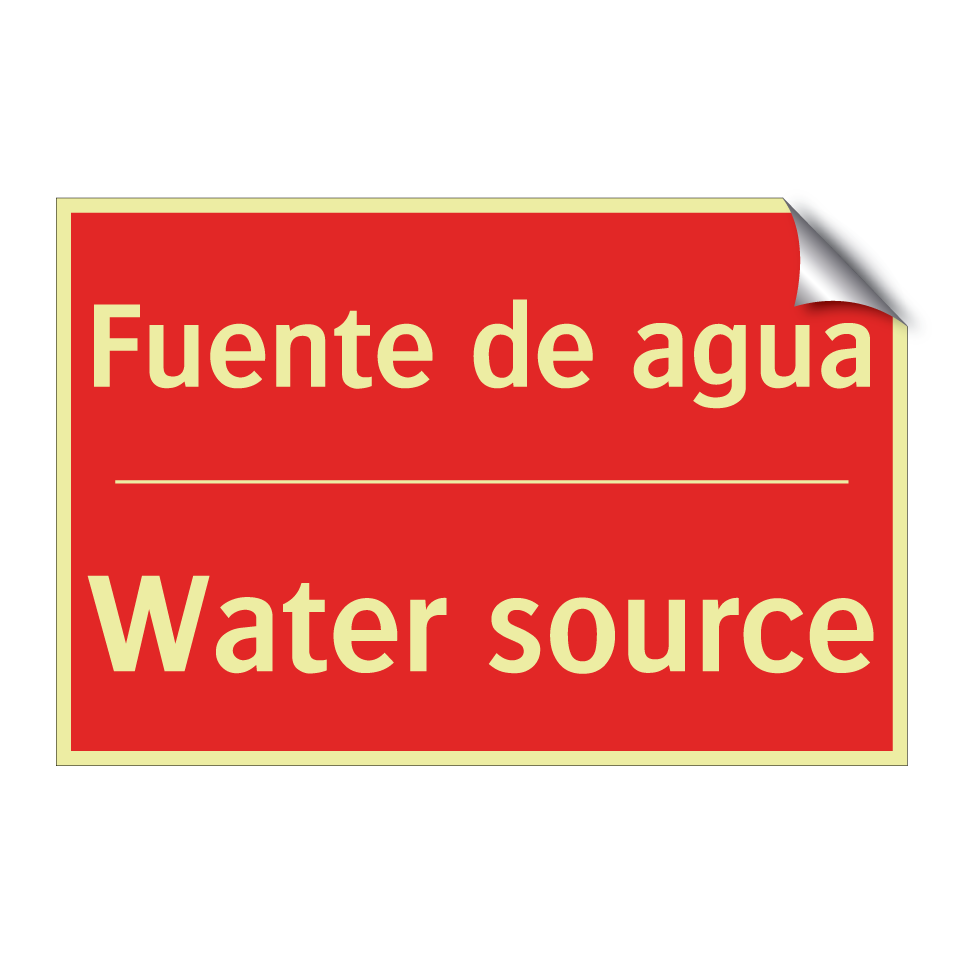 Fuente de agua - Water source