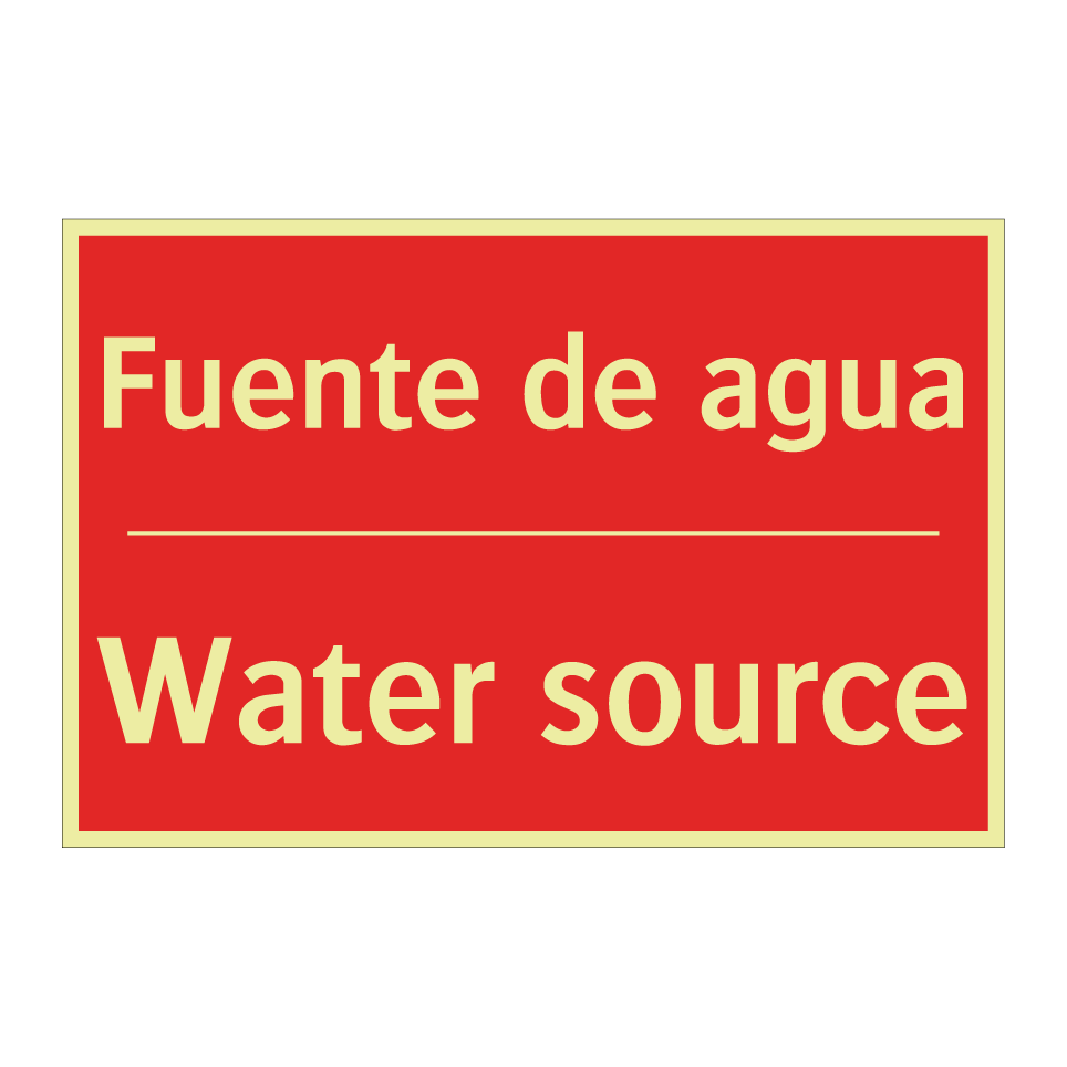 Fuente de agua - Water source