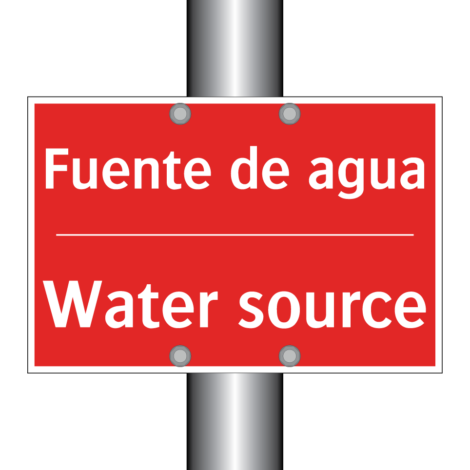 Fuente de agua - Water source