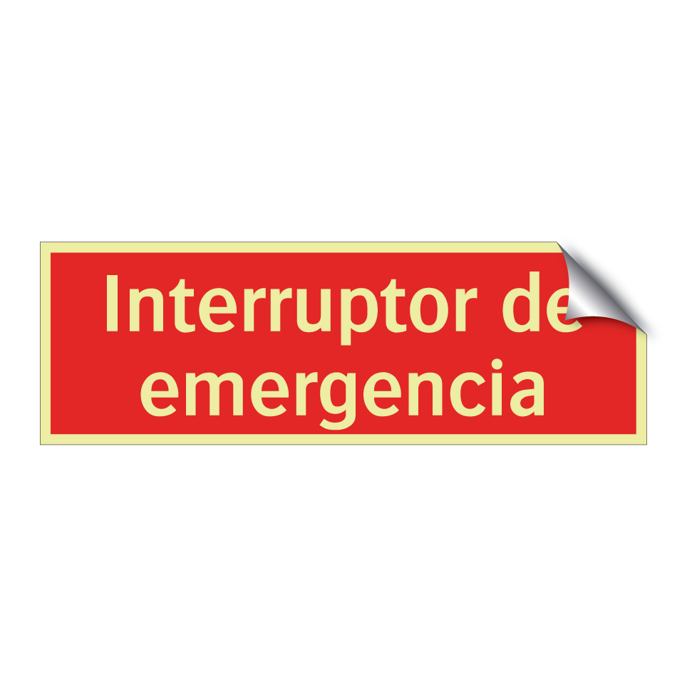 Interruptor de emergencia