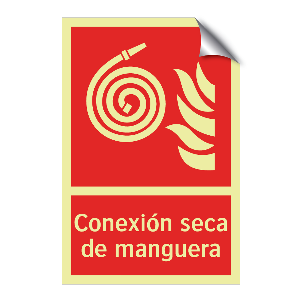Conexión seca de manguera